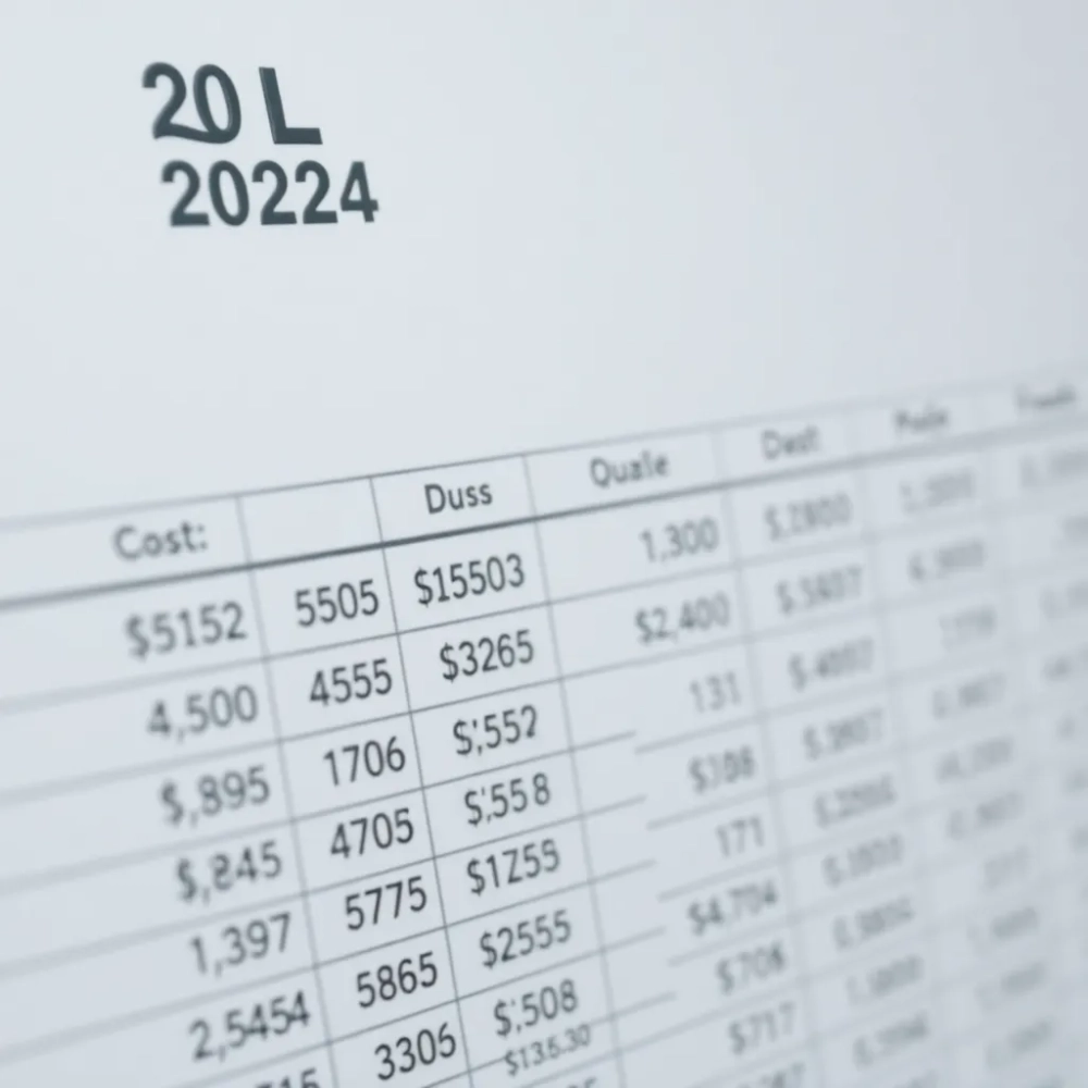 Cennik usług remontowych 2024 śląskie