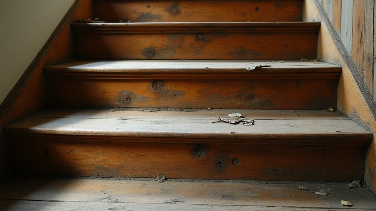 jak wyremontować schody drewniane