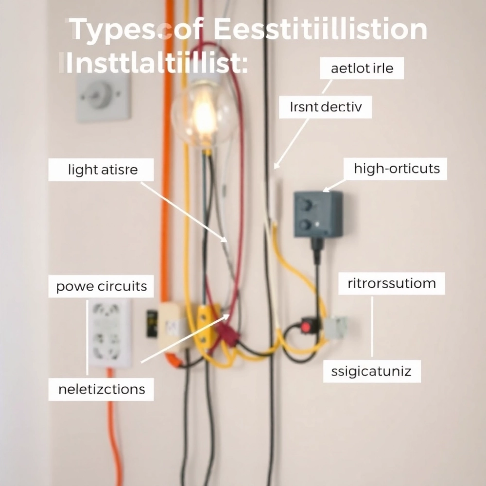 Rodzaje Instalacji Elektrycznych W Domu