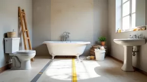 Jak przetrwać remont łazienki