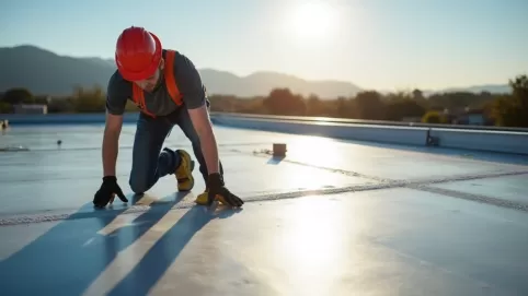 jak wyremontować płaski dach