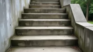 jak wyremontować schody zewnętrzne