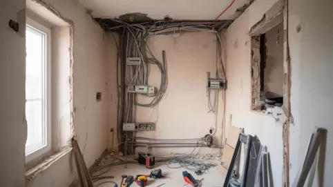 Koszt instalacji elektrycznej w mieszkaniu 50m2
