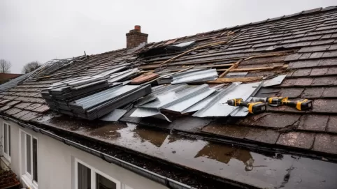 Remont dachu cena za m2