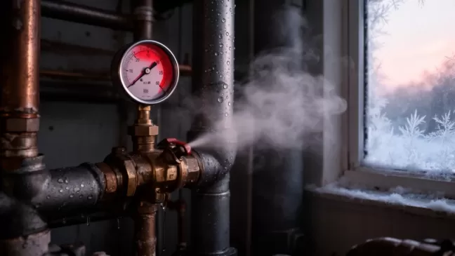 Za duże ciśnienie w instalacji co