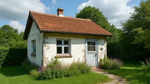 jak wyremontować domek na działce